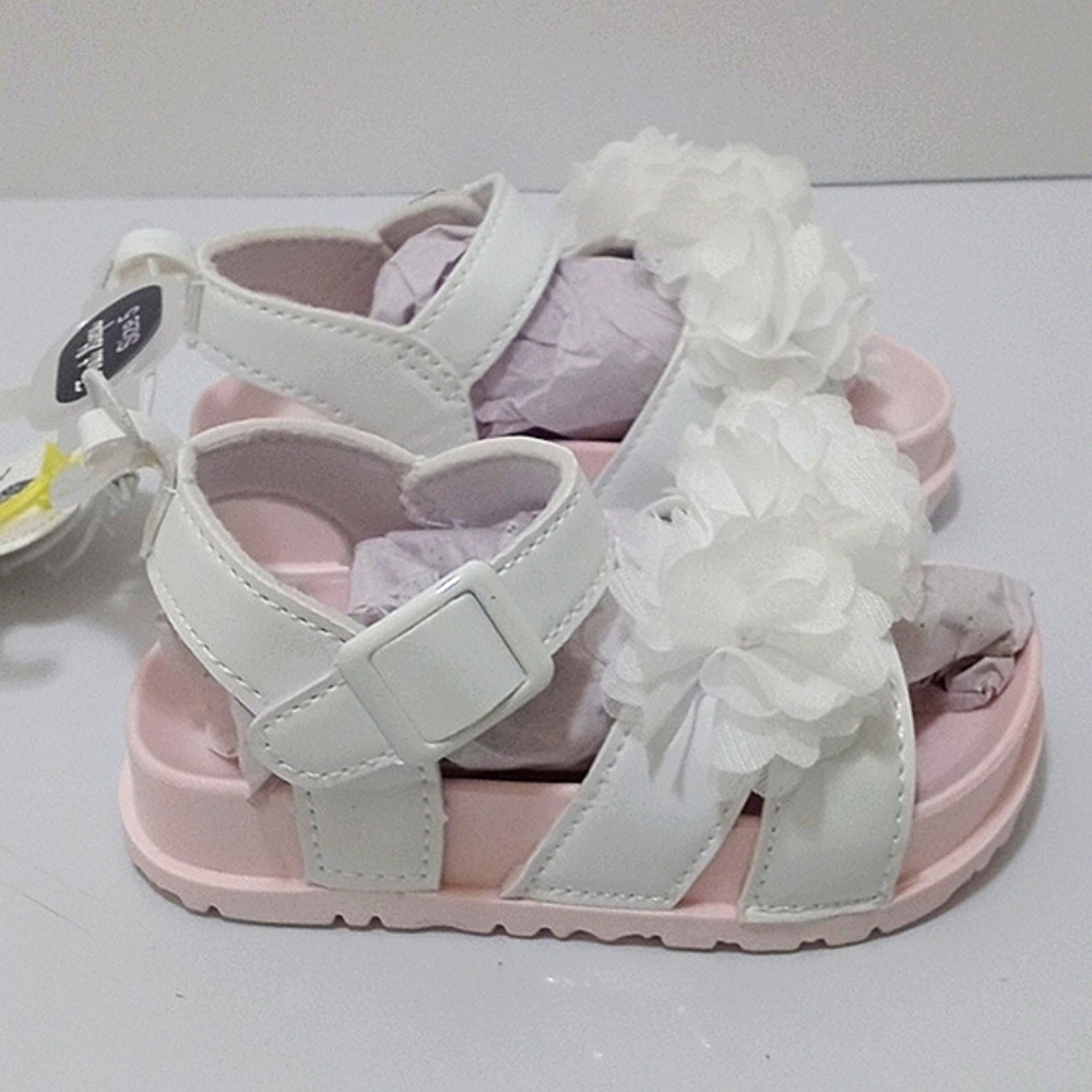 Girl's Toddler Sandals, Size 5 & 6 - Picture 6 of 7
